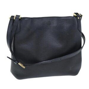 LOUIS VUITTON Epi Mandala MM Shoulder Bag Black